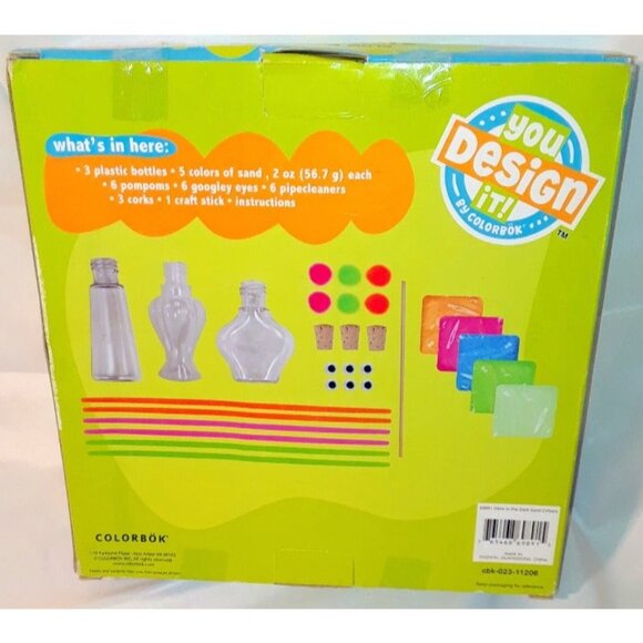 Colorbok Glow in the Dark Sand Critters - Picture 2 of 2